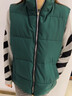 北羅秋冬季羽絨棉馬甲定制工作服企業(yè)員工團隊活動(dòng)加絨工裝背心印logo A款-【加厚平紋緞/羽絨棉馬甲】墨綠色 XL 曬單實(shí)拍圖