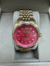 西太后手表女生大表盤(pán)火龍果手表女式2026新款輕奢高級男女表禮物 火龍果大號39mm（禮盒禮袋） 曬單實(shí)拍圖