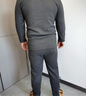 雅鹿保暖內衣男士肥佬加絨加厚秋衣秋褲胖子加肥加大碼套裝冬季男款 曬單實(shí)拍圖