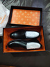 老人頭皮鞋男牛皮秋冬季男士皮鞋商務(wù)正裝高端男鞋德比鞋男休閑棉皮鞋 SN21102-1黑色 41 [此款偏大一碼] 曬單實(shí)拍圖