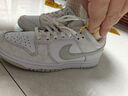 耐克NIKE板鞋女子休閑鞋 DUNK 運動(dòng)鞋IB4647-131白綠36.5 曬單實(shí)拍圖