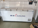 穗凌（SUILING）【保價(jià)雙12】冰柜500升以上大容量商用冰柜臥式單溫冷藏冷凍柜大型深冷速凍柜海鮮專(zhuān)用柜茶葉柜 【升級-25℃】726升 長(cháng)2.09米丨一級能效 曬單實(shí)拍圖