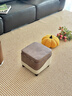 香主編實(shí)木凳子家用儲物凳收納凳沙發(fā)腳凳門(mén)口換鞋凳創(chuàng  )意拼色茶幾凳矮凳 曬單實(shí)拍圖