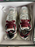 達芙妮銀紅色厚底老爹鞋女2026春季新款休閑運動(dòng)復古網(wǎng)面增高鞋子女 曬單實(shí)拍圖
