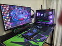 ROG明日香姬發(fā)光EVA聯(lián)名版鼠標墊電腦書(shū)桌墊游戲鍵盤(pán)墊子桌面鎖邊 FEY04 26*21cm*3mm(長(cháng)*寬*高) 曬單實(shí)拍圖