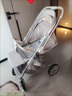 煦凜日本嬰兒推車(chē)可坐可躺0-6歲可折疊輕巧遛娃神器360°高景觀(guān)手推車(chē) 卡布奇諾【升級避震+一鍵轉向】  【百萬(wàn)媽媽選擇】 曬單實(shí)拍圖