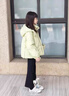 G.duck小黃鴨2025年冬季新款洋氣女童裝親子羽絨服小童韓版加厚時(shí)尚連帽 粉色 120 曬單實(shí)拍圖