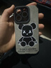 期尚潮牌暴力熊iPhone14Promax手機殼耐臟保護套蘋(píng)果14全包皮質(zhì)13硅膠12鏡頭新款16Pro 黑色【小羊暴力熊】 iPhone 14 Pro 曬單實(shí)拍圖