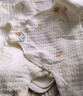 婧麒（JOYNCLEON）嬰兒連體衣春秋款新生兒純棉長(cháng)袖爬服哈衣初生寶寶睡衣 Jlt200711 曬單實(shí)拍圖