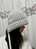 卡蒙（Kenmont）帽子護耳羊駝毛針織帽毛線(xiàn)帽女2025新款登山防寒大頭圍顯臉小9617 曬單實(shí)拍圖