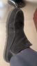 斯凱奇（Skechers）男加絨加厚保暖棉鞋短筒鞋靴平跟雪地靴205178 曬單實(shí)拍圖