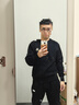 海瀾之家（HLA）衛衣男春季2026新款中華龍系列柔軟長(cháng)袖男 黑色45 S 165/84A 推薦113~124斤 曬單實(shí)拍圖