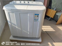 金帥（jinshuai）半自動(dòng)洗衣機雙桶雙缸小型家用大容量老式雙筒雙杠迷你波輪甩干脫水母嬰兒宿舍租房 9公斤【颶風(fēng)水流+家用優(yōu)選】 曬單實(shí)拍圖