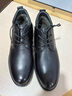 紅蜻蜓正裝棉鞋25冬季高端男鞋牛皮加絨保暖短靴爸爸皮鞋WTD45075黑色42 曬單實(shí)拍圖