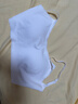 都市麗人內衣女帶胸墊無(wú)鋼圈美背大露背文胸防走光打底百搭運動(dòng)胸罩 白色 曬單實(shí)拍圖