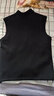 夢(mèng)特嬌（MONTAGUT）【親膚棉質(zhì)】春秋款男士無(wú)袖外套立領(lǐng)商務(wù)百搭背心馬甲男 黑色 XL 曬單實(shí)拍圖