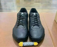 愛(ài)步（ECCO）運動(dòng)鞋男鞋 25年登山鞋徒步休閑男鞋跑步鞋 健步C系列 黑色80046451052 40 (255mm) 曬單實(shí)拍圖