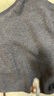 ELLE【100%綿羊毛】高領(lǐng)毛衣女2025秋冬新款打底保暖內搭羊毛針織衫 淺灰（半高領(lǐng)升級版） M 曬單實(shí)拍圖