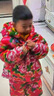 G.duck寶寶東北大花布棉襖兒童冬裝保暖棉衣套裝男童喜慶拜年服女寶年服 棉衣大花套裝 110 曬單實(shí)拍圖