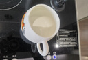 不單典雅陶瓷杯卡通兒童熊貓水杯漱口杯羊脂玉有把手握杯子純白咖啡可樂(lè )杯 虎(220ml) 220 曬單實(shí)拍圖