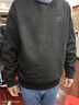 駱駝（CAMEL）男裝衛衣秋冬微闊加厚保暖圓領(lǐng)套頭時(shí)尚潮流長(cháng)袖M34CAQN606 曬單實(shí)拍圖