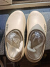 潔麗雅手術(shù)室防水棉拖鞋男士秋冬季2025新款外穿防滑防臭保暖厚底棉鞋男 卡其 【順豐速運 極速送達】 43-44 【適合42-43】 曬單實(shí)拍圖