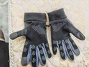 JIOESC外賣(mài)手套專(zhuān)用冬季五指加絨保暖防水可觸屏騎手騎行電動(dòng)車(chē)防風(fēng)防寒 外賣(mài)員保暖手套【黑色】 曬單實(shí)拍圖