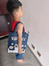 貝多美小學生用宇航員補習袋學生手提袋拎書袋作業(yè)文件收納袋大容量帆布補課包女生男孩補習書包美術(shù)袋 【五層升級特厚】星球宇航-藏藍 曬單實拍圖