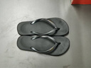 路拉迪簡(jiǎn)約平跟人字拖女夏季QQ彈防滑夾腳涼拖鞋外穿海邊沙灘夾拖 黑碳金 37-38 曬單實(shí)拍圖