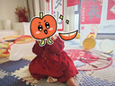 優(yōu)奇嬰兒滿(mǎn)月連衣裙春秋一歲女寶寶百天周歲禮服裙小月齡裙公主裙 曬單實(shí)拍圖