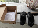 保羅駱駝冬鞋男棉鞋腳寬大頭不擠腳前腳掌寬休閑軟底大碼加絨保暖黑色板鞋 黑色【皮面】 44 曬單實(shí)拍圖