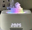 色果火焰藍牙音箱香薰機加濕器音響氛圍燈音箱時(shí)鐘鬧鐘大音量家用辦公室桌面家庭音響新年生日禮物男女 AI智控-白色【語(yǔ)音控制+音箱+加濕+時(shí)鐘】京配 曬單實(shí)拍圖