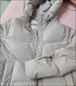 坦博爾羽絨服女短款連帽百搭秋冬小個(gè)子女士外套330332D 玫瑰灰 155  曬單實(shí)拍圖