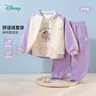 迪士尼秋季女童米妮時(shí)尚休閑百搭舒適保暖三件套衛衣套裝 糖果紫 120 曬單實(shí)拍圖