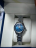 金仕盾（JIN SHI DUN）瑞士新款名表女士手表十大品牌機械表防水專(zhuān)用女表 本色藍面 瑞士認證-送表皮帶寬28mm，厚10mm 28mm 曬單實(shí)拍圖