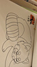 BLIUZR卡通動(dòng)物涂色書(shū)畫(huà)畫(huà)本水彩兒童2-5歲3幼兒園涂鴉填色繪畫(huà)冊圖畫(huà)本 馬克紙涂色【浣熊假日款】 48張 曬單實(shí)拍圖