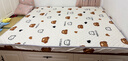 南極人（Nanjiren）全包床笠1.8米x2米床墊保護套全包床罩夾棉床笠a類(lèi)母嬰四季通用 波點(diǎn)小熊【A類(lèi)抗菌 透氣可機洗】 床笠【適5-28cm床墊】 180cm*200cm 曬單實(shí)拍圖