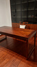 惠崇新中式榆木書(shū)桌 禪意純實(shí)木書(shū)法桌老榆木國學(xué)畫(huà)案寫(xiě)字臺 豪華款老榆木書(shū)桌【180】+書(shū)椅 曬單實(shí)拍圖