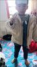 葉余男童加絨外套冬季加厚冬款燈芯絨棉衣2025寶寶棉襖洋氣潮 灰色 100 (建議95厘米左右) 曬單實(shí)拍圖