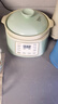 DIKO多功能家用全陶瓷電飯煲2-3人用小型分體無(wú)涂層微壓電飯鍋煮飯煲仔飯煲湯燉肉多功能鍋可預約定時(shí) 淺綠色標配 2.5L 單內膽 曬單實(shí)拍圖
