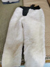 皮爾卡丹（pierre cardin）東北保暖防寒褲中老年100％羊毛一體褲子男士加絨加厚羊皮棉褲子 整皮裁剪 拼接 L (115斤-135斤左右) 曬單實(shí)拍圖