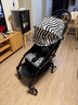 Stokke【楊佑寧同款】YOYO3 6+ 全能型推車(chē)折疊遛娃輕便嬰兒車(chē)可坐可躺 【狂野系列】YOYO3 6+斑馬紋坐墊 黑色車(chē)架 曬單實(shí)拍圖