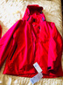 短外套女冬季新款三合一夾克休閑大碼時(shí)尚抓絨內膽女外套 紅色 L 建議100到115斤 曬單實(shí)拍圖