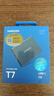 三星（SAMSUNG）1TB Type-c USB 3.2 移動(dòng)固態(tài)硬盤(pán)（PSSD） T7 灰色 NVMe讀速1050MB/s 手機直連筆記本外接 曬單實(shí)拍圖
