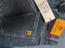 皮爾卡丹（pierre cardin）牛仔褲男秋冬季韓版潮流休閑褲子男士彈力修身褲 藍灰常規 32 曬單實(shí)拍圖