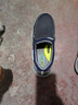 斯凱奇（Skechers）男鞋商務(wù)休閑鞋舒適一腳蹬輕便舒適時(shí)尚春季款復古帆布鞋 曬單實(shí)拍圖