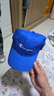 冠軍涂鴉帽子男百搭韓版潮牌軍鴨舌帽休閑兒童親子時(shí)尚防曬情侶遮陽(yáng)棒球帽 兒童軟頂彩藍色 曬單實(shí)拍圖