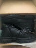 恒源祥（hengyuanxiang）靴子男士頭層牛皮秋冬季加絨馬丁靴新款雪地靴棉鞋 J6388 黑色 41 曬單實(shí)拍圖
