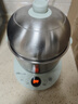 小熊（Bear）煮蛋器 雙層不銹鋼家用蒸蛋器 迷你不粘煎盤(pán)煎蛋器 微電腦預約定時(shí)多功能自動(dòng)斷電早餐神器 雙層 蒸煮/煎烙+預約定時(shí)+全鋼ZDQ-B14Y5 曬單實(shí)拍圖