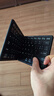 HUKE  微軟折疊藍牙鍵盤(pán)超薄便攜Surface pro iphone ipad安卓平板電腦無(wú)線(xiàn)Mac鴻蒙華為手機小米鼠標 黑色 折疊鍵盤(pán) 兩折疊全尺寸六排鍵 3個(gè)藍牙5.2版本+USB接收器連接  曬單實(shí)拍圖